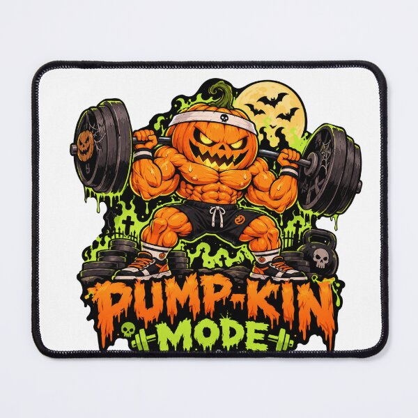 Item preview, Pumpkin Mode: Halloween Gym Workout Beast designed and sold by tompod.