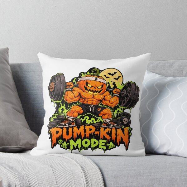 Item preview, Pumpkin Mode: Halloween Gym Workout Beast designed and sold by tompod.