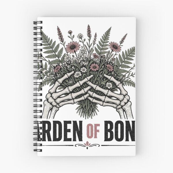 Item preview, Garden of Bones Skeleton Hands Wildflower Bouquet Tee designed and sold by GSideArtStore.