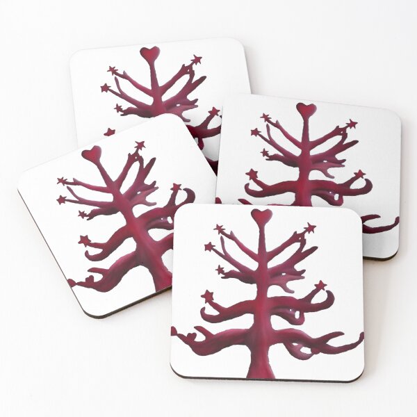 Item preview, Red Tree - Paris Paloma designed and sold by icymountainwild.