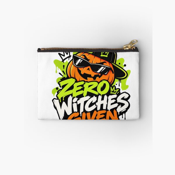 Item preview, Zero Witches Given Cool Halloween Pumpkin designed and sold by tompod.
