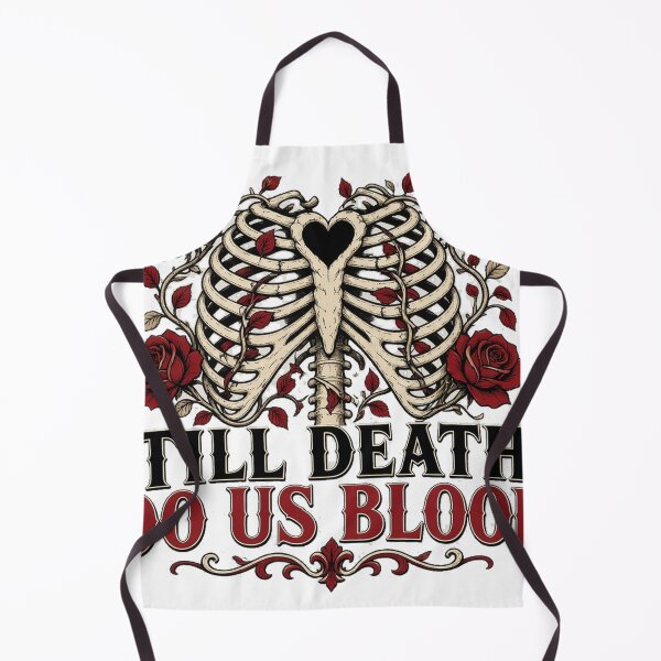 Item preview, Till Death Do Us Bloom Ribcage Roses Gothic Tee designed and sold by GSideArtStore.