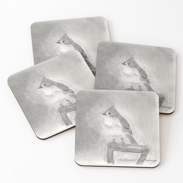 Item preview, Tufted Titmouse [Graphite Pencil] designed and sold by Nathaniel E. Dearing.
