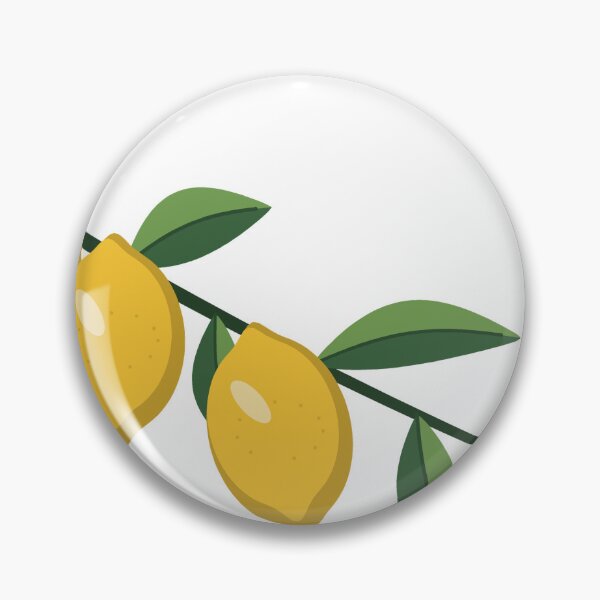 Item preview, Sicilian Lemon Branch Sticker designed and sold by ChromaLens.
