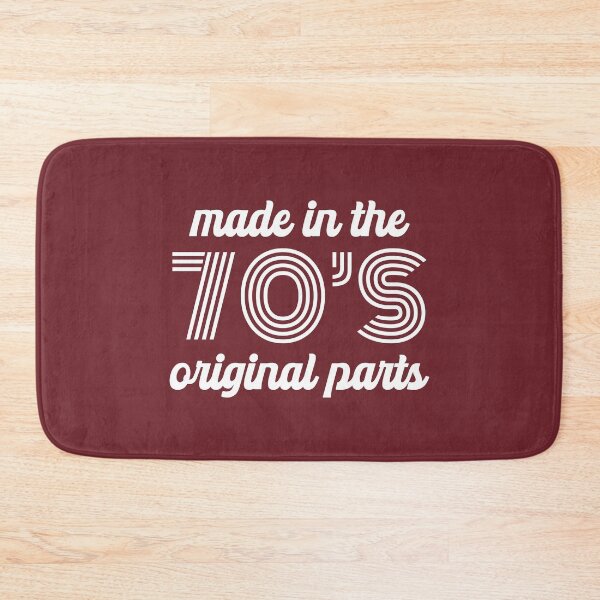 Item preview, Made in the 70s Original Parts Vintage 1970s Birthday Retro Gift #4 designed and sold by SalahBlt.