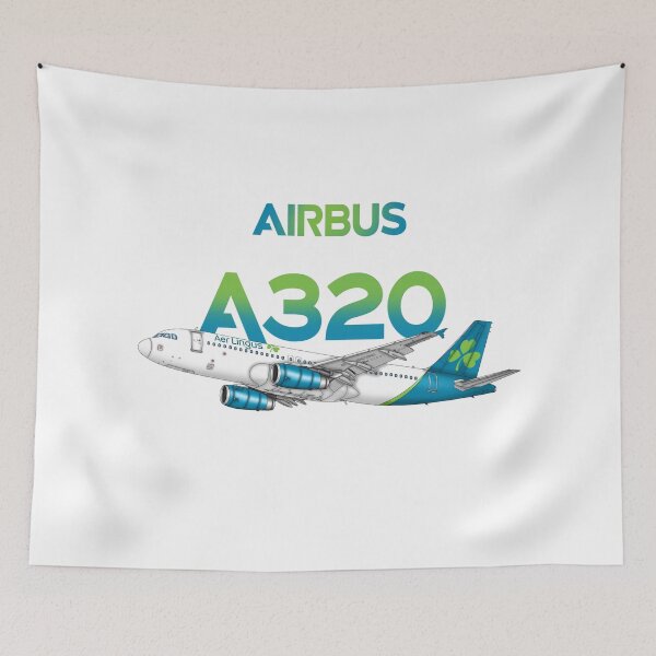 Item preview, Airbus A320 designed and sold by PlanesArtByLeo.