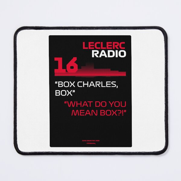 Item preview, What do you mean box? – #CL16 F1 Team Radio designed and sold by Heybratan.