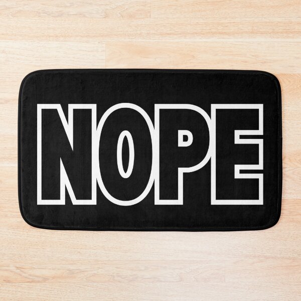 Item preview, NOPE designed and sold by ClarissaDoodles.