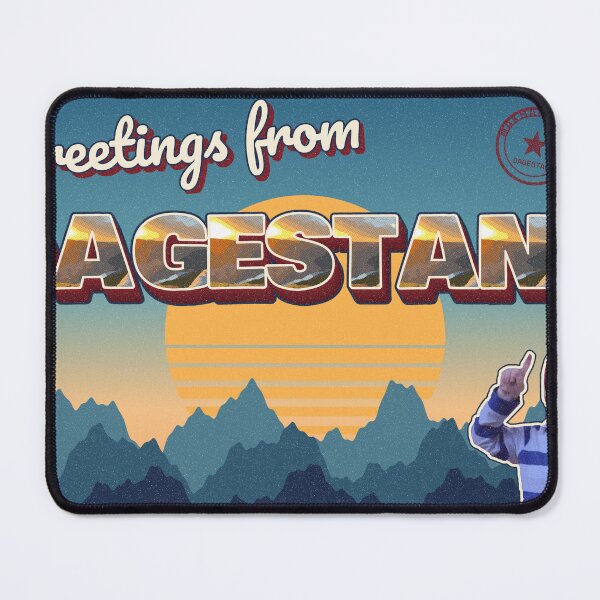 Item preview, Greetings from Dagestan Hasbulla Vintage Postcard designed and sold by TeamHasbulla.