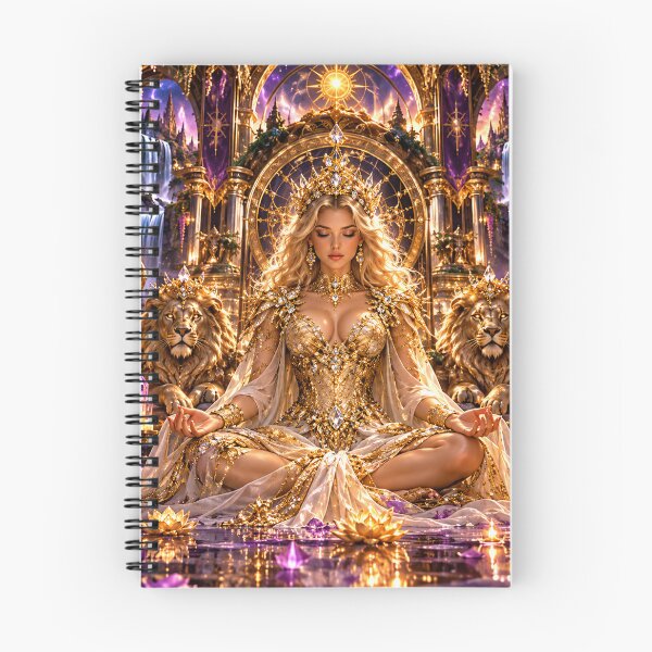Item preview, Golden Sovereign | Celestial Lion Queen designed and sold by PurvaNimfaMagic.