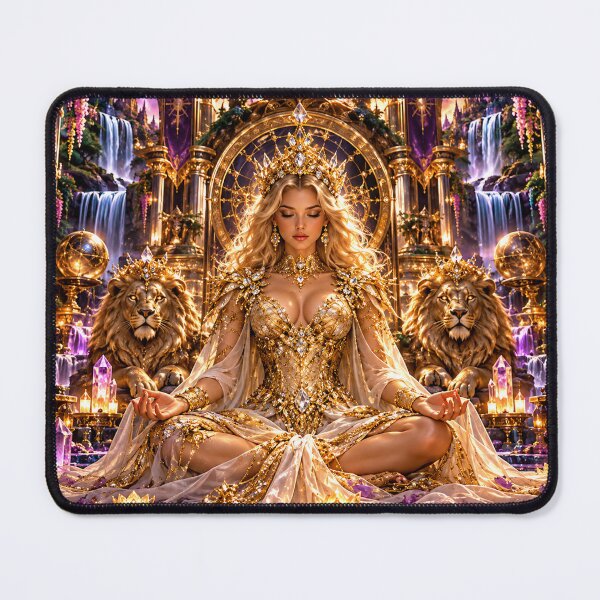 Item preview, Golden Sovereign | Celestial Lion Queen designed and sold by PurvaNimfaMagic.
