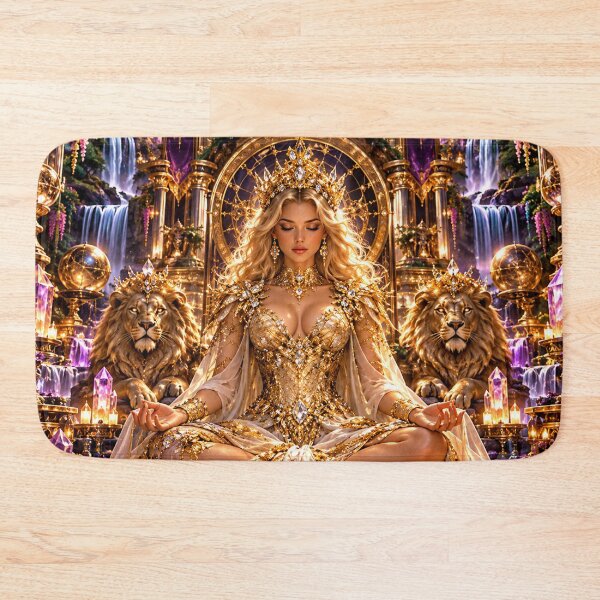 Item preview, Golden Sovereign | Celestial Lion Queen designed and sold by PurvaNimfaMagic.