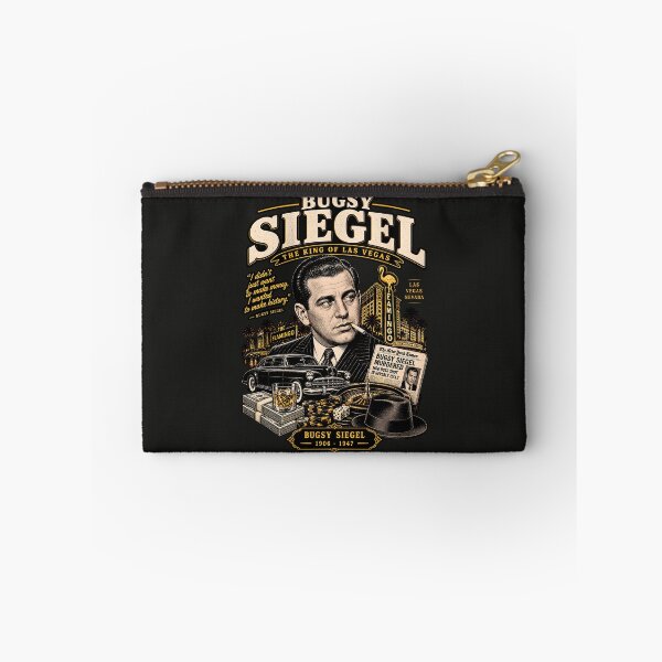 Item preview, Bugsy Siegel Vintage Gangster Poster – Las Vegas Crime & Casino Art designed and sold by Marginalia Workshop.