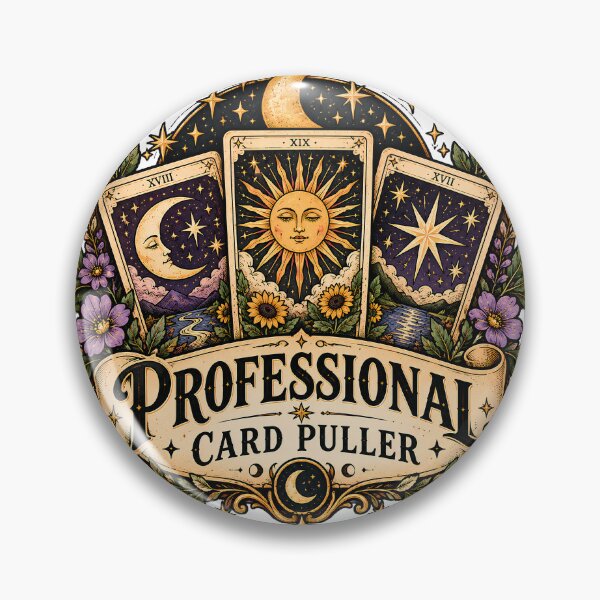 Item preview, Professional Card Puller Tarot designed and sold by MysticCanvasAi.