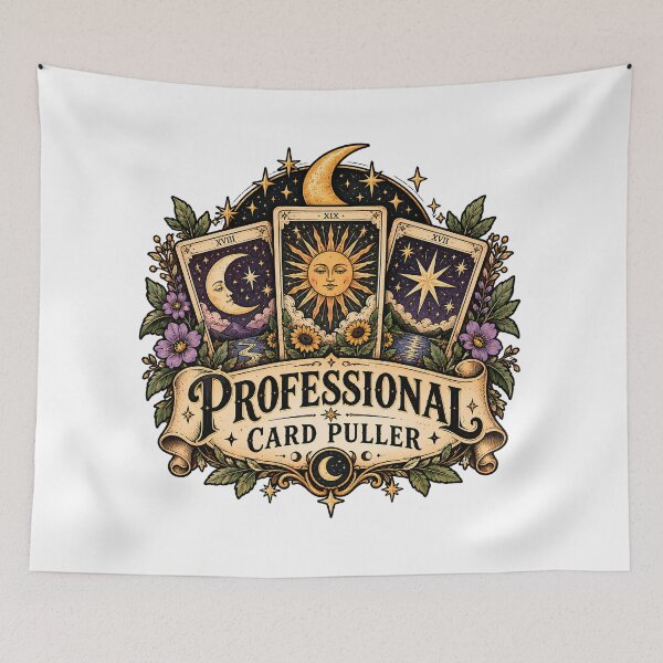 Item preview, Professional Card Puller Tarot designed and sold by MysticCanvasAi.