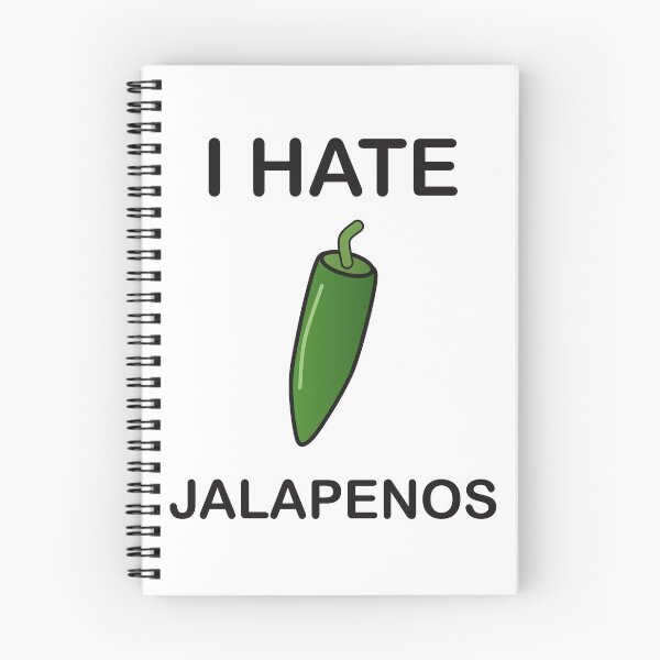 Item preview, I Hate Jalapenos - Funny Picky Eater Gift designed and sold by I HATE IT!.