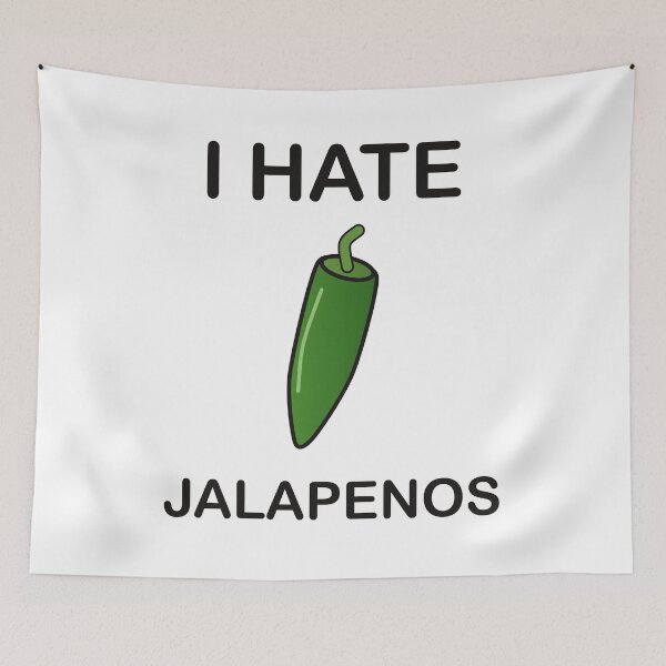 Item preview, I Hate Jalapenos - Funny Picky Eater Gift designed and sold by I HATE IT!.