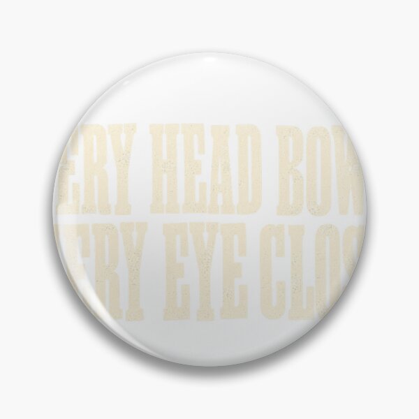 Item preview, Every Head Bowed Every Eye Closed Vintage Text Funny Church Shirt designed and sold by GloryandFame.