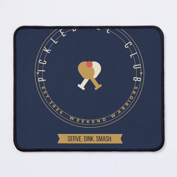 Item preview, Pickleball Club Varsity Crest Design designed and sold by CourtCultureHQ.