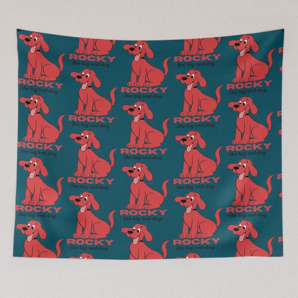 Item preview, RockyThe Big Red Dog designed and sold by AdelaideEvans.