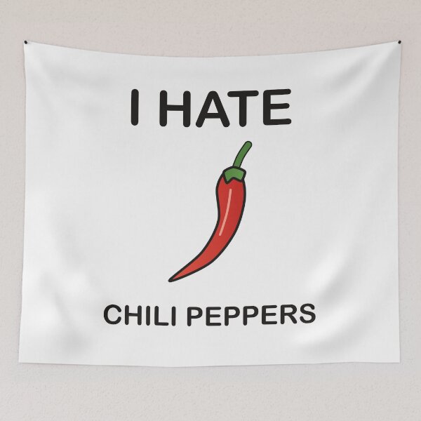 Item preview, I Hate Chili Peppers - Funny Picky Eater Gift designed and sold by I HATE IT!.