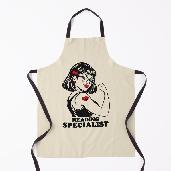 Item preview, Retro Reading Specialist Strong Woman designed and sold by MavtM.