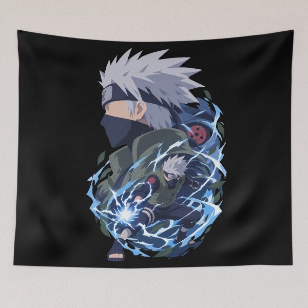 Item preview, Kakashi Hatake Lightning Silhouette – Naruto designed and sold by · GAMING SOUL ·.