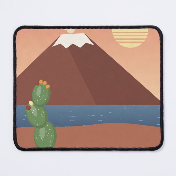 Item preview, Catania Sicily Retro Travel Poster with Mount Etna designed and sold by ChromaLens.