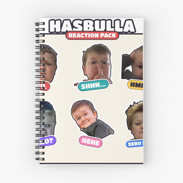 Item preview, Hasbulla Reaction Faces Sticker Pack designed and sold by TeamHasbulla.