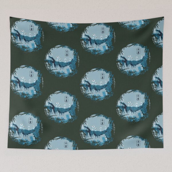 Item preview, Kodama studio ghibli Oversized T-Shirt designed and sold by MarbetVillage.