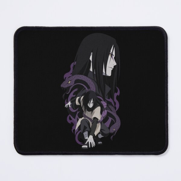Aperçu de l'œuvre Silhouette du serpent violet d'Orochimaru – Naruto créée et vendue par · GAMING SOUL ·.