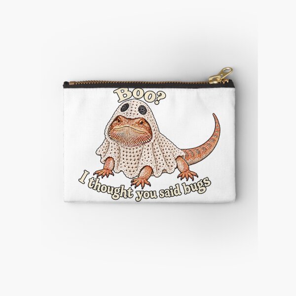 Item preview, Bearded Dragon Boo I Thought You Said Bugs designed and sold by threadandfangs.