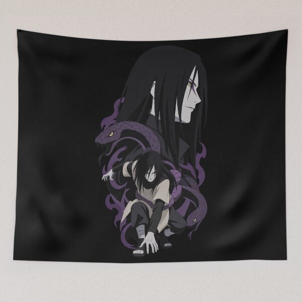 Item preview, Orochimaru Purple Snake Silhouette – Naruto designed and sold by · GAMING SOUL ·.