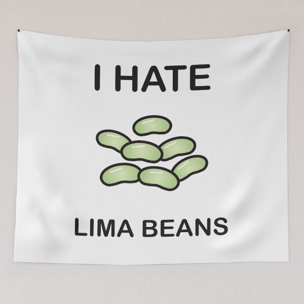 Item preview, I Hate Lima Beans - Funny Picky Eater Gift designed and sold by I HATE IT!.