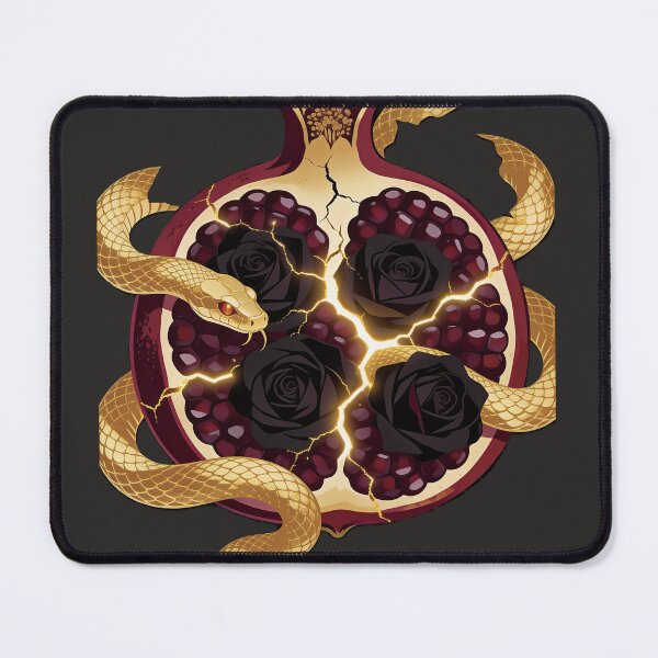 Item preview, Underworld Royalty Pomegranate - Dark Mythology Art designed and sold by GodsMonsterss.