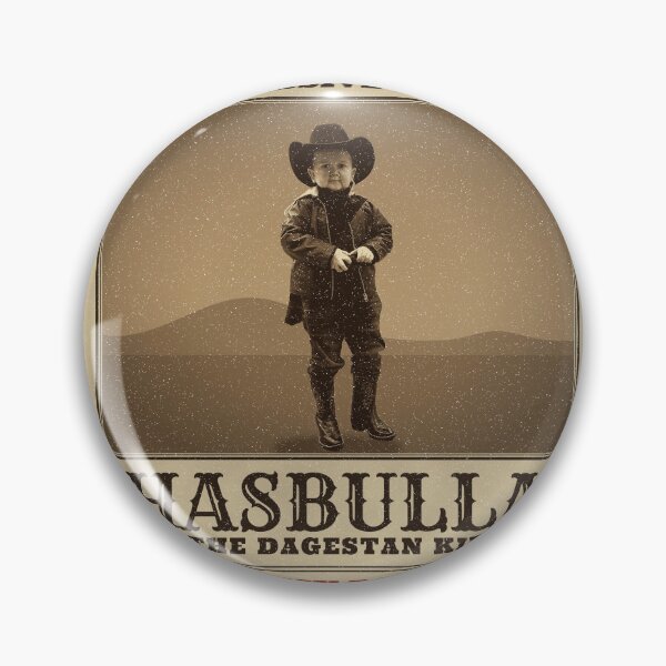 Item preview, Wanted Hasbulla The Dagestan Kid Western Poster designed and sold by TeamHasbulla.