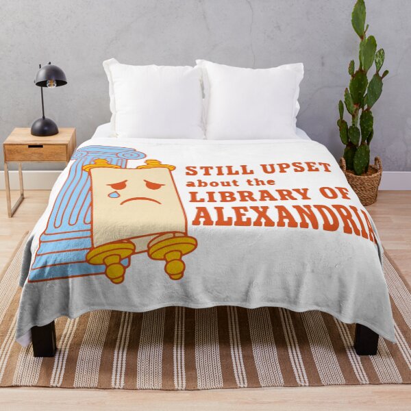 Item preview, Still upset about the Library of Alexandria - funny history nerd designed and sold by GagShots.