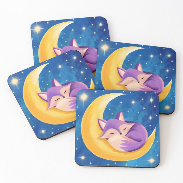 Item preview, Night Sky Moon Fox designed and sold by everafterhue.