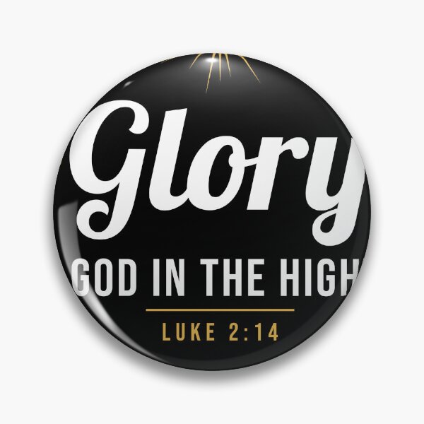 Item preview, Glory To God In The Highest Luke 2:14 Christian Christmas designed and sold by 198tees.