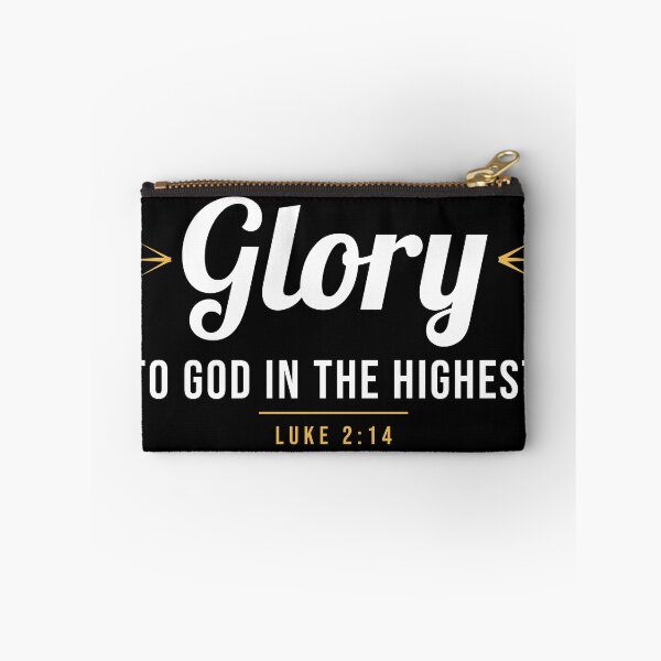 Item preview, Glory To God In The Highest Luke 2:14 Christian Christmas designed and sold by 198tees.