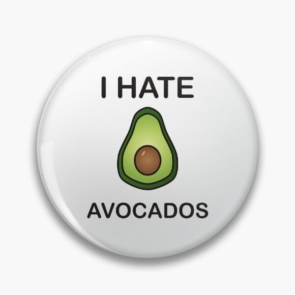 Item preview, I Hate Avocados - Funny Picky Eater Gift designed and sold by I HATE IT!.