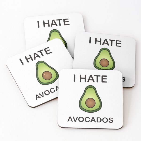 Item preview, I Hate Avocados - Funny Picky Eater Gift designed and sold by I HATE IT!.