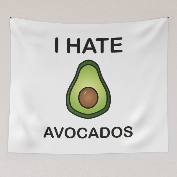 Item preview, I Hate Avocados - Funny Picky Eater Gift designed and sold by I HATE IT!.
