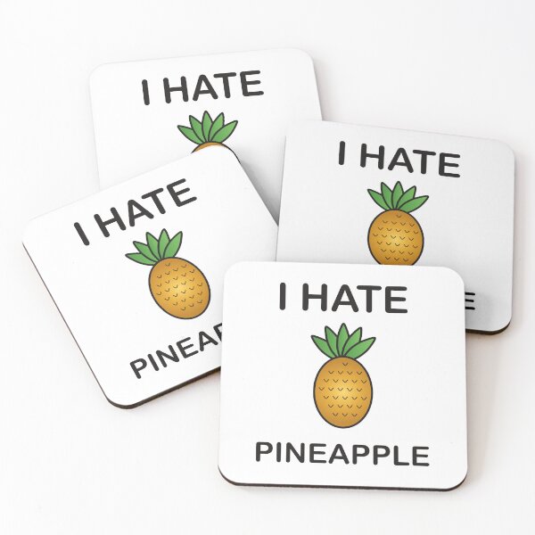 Item preview, I Hate Pineapple - Funny Picky Eater Gift designed and sold by I HATE IT!.