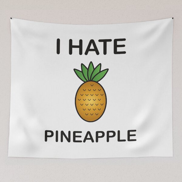 Item preview, I Hate Pineapple - Funny Picky Eater Gift designed and sold by I HATE IT!.