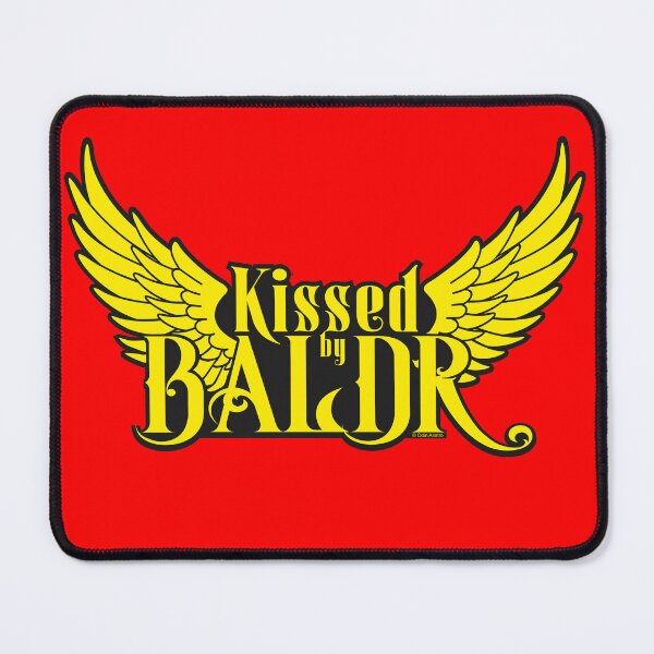 Item preview, Kissed by Baldr - Funny Norse God Gift (Yellow) designed and sold by odinodinasatro.