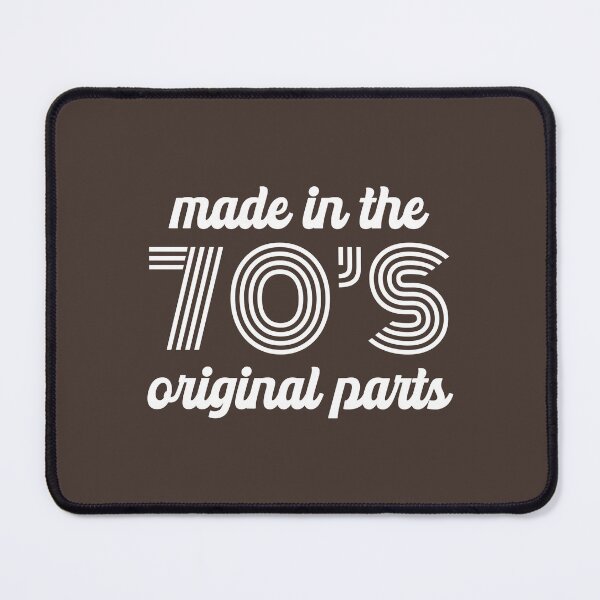 Item preview, Made in the 70s Original Parts Vintage 1970s Birthday Retro Gift #5 designed and sold by SalahBlt.