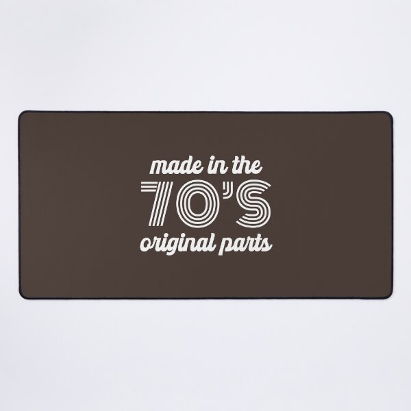 Item preview, Made in the 70s Original Parts Vintage 1970s Birthday Retro Gift #5 designed and sold by SalahBlt.