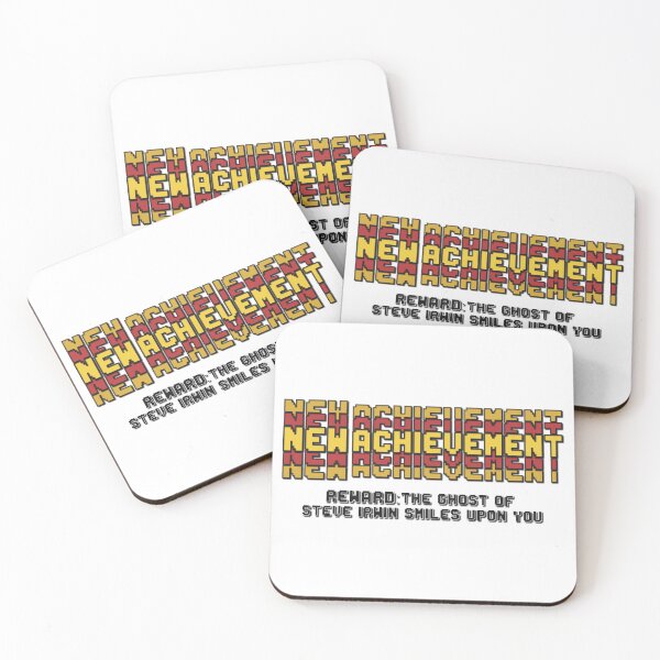 Item preview, New Achievement – Ghost of Steve Irwin designed and sold by Leslie Makes Stuff.