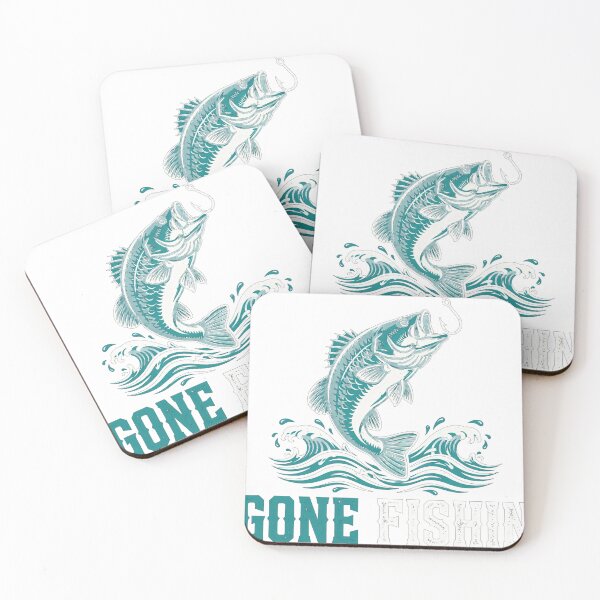 Item preview, Gone Fishin Funny Fishing Shirt designed and sold by Djbobbi.